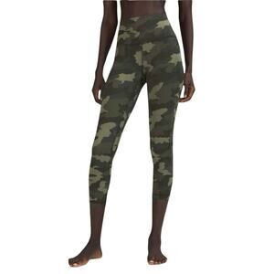 Lululemon Align High-Rise Crop 23" Leggings Women’s Size 4 Olive Camo W6BPAS EUC